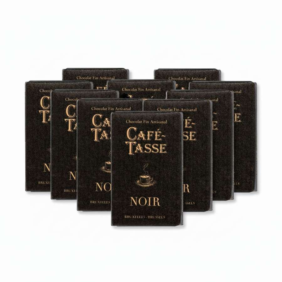 Café Tasse Mini-Bars Dark 60 % - 10 Täfelchen á 9 g